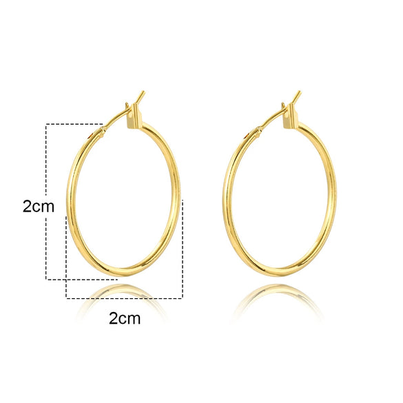 Wholesale Copper Geometric Style Electroplated Women's Earrings