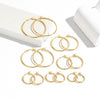 Wholesale Copper Geometric Style Electroplated Women's Earrings
