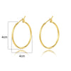 Wholesale Copper Geometric Style Electroplated Women's Earrings