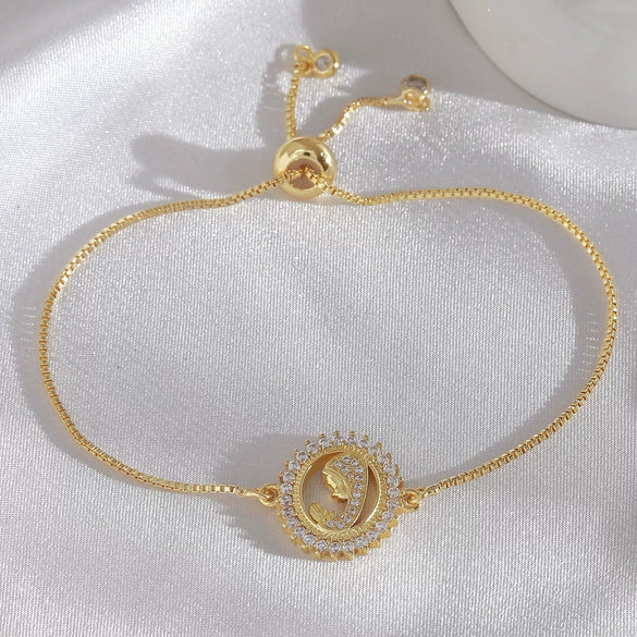 Wholesale Copper Geometric Style Electroplated Women's Jewelry Bracelet