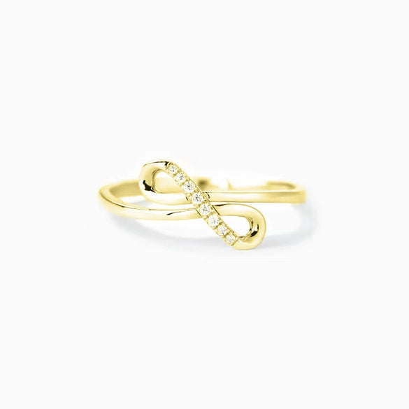 Wholesale Copper Geometric Style Microinlaid Zircon Women's Ring Jewelry