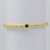 Wholesale Copper Geometric Style Perforated Beads Bracelet Jewelry With Electroplating