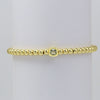 Wholesale Copper Geometric Style Perforated Beads Bracelet Jewelry With Electroplating