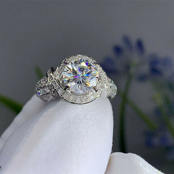 Wholesale Copper Geometric Style Ring With Zirconia Versatile Design