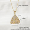 Wholesale Copper Geometric Triangle And Starfish Fashion Simple Clavicle Necklace With Electroplating