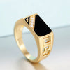 Wholesale Copper Geometric Vintage Ring With Micro Inlay Zircon For Women