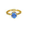 Wholesale Copper Geometric Western Ancient Style Electroplating Ring For Women