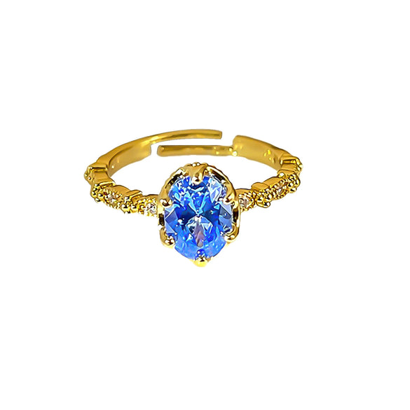 Wholesale Copper Geometric Western Ancient Style Electroplating Ring For Women
