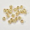Wholesale Copper Geometric Woven Ball Beads Electroplated Colorretaining Jewelry Making Material For Bracelet Necklace Earring
