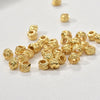 Wholesale Copper Geometric Woven Ball Beads Electroplated Colorretaining Jewelry Making Material For Bracelet Necklace Earring
