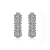 Wholesale Copper Geometric Zircon Earrings For Women Fashion Style