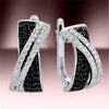 Wholesale Copper Geometric Zircon Fashion Women's Earrings