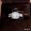 Wholesale Copper Geometric Zircon Inlaid Ring For Men And Women