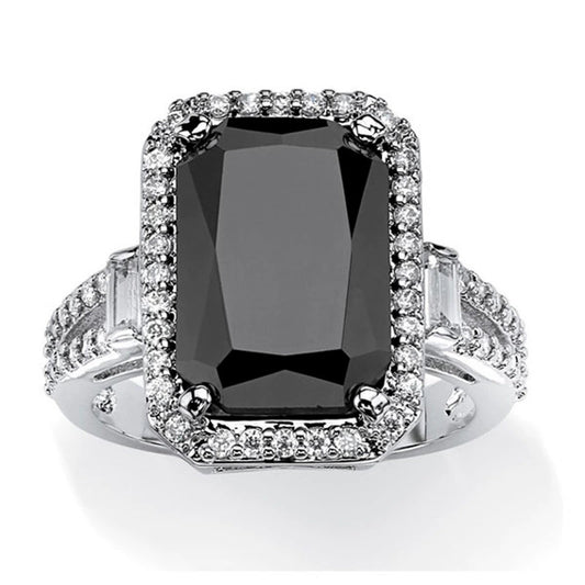 Wholesale Copper Geometric Zircon Women's Ring