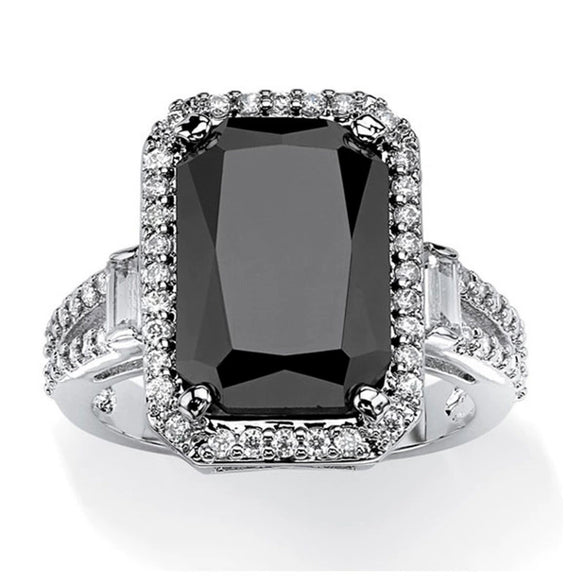 Wholesale Copper Geometric Zircon Women's Ring