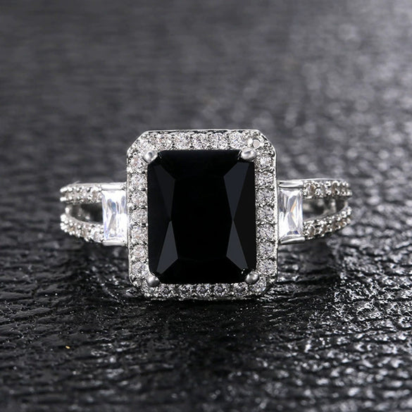 Wholesale Copper Geometric Zircon Women's Ring