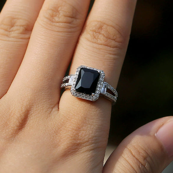 Wholesale Copper Geometric Zircon Women's Ring