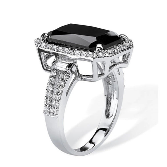 Wholesale Copper Geometric Zircon Women's Ring