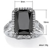 Wholesale Copper Geometric Zircon Women's Ring