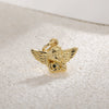 Wholesale Copper Gold Plated Cartoon Characters Angel Pendant Necklace With Electroplating Treatment