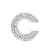 Wholesale Copper Goldplated Geometric Cshaped Diamond Point Drill Ear Clip For Women And Unisex
