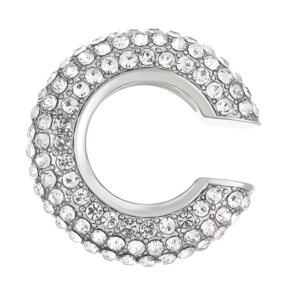 Wholesale Copper Goldplated Geometric Cshaped Diamond Point Drill Ear Clip For Women And Unisex