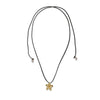 Wholesale Copper Goldplated Retro Flower Petal Pearl Necklace For Women