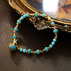Wholesale Copper Handmade Geometric Beaded Bracelet For Women Electroplated