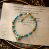 Wholesale Copper Handmade Geometric Beaded Bracelet For Women Electroplated