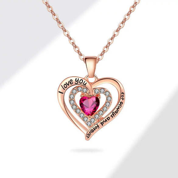 Wholesale Copper Heart Geometric Electroplating Snake Bone Chain Necklace For Women