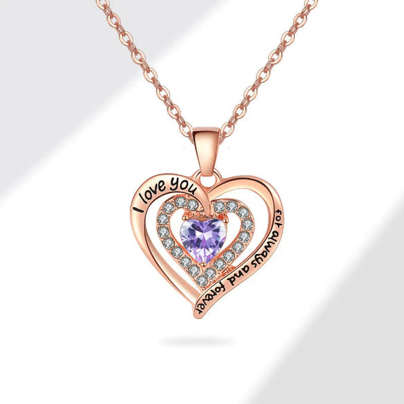 Wholesale Copper Heart Geometric Electroplating Snake Bone Chain Necklace For Women