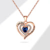 Wholesale Copper Heart Geometric Electroplating Snake Bone Chain Necklace For Women