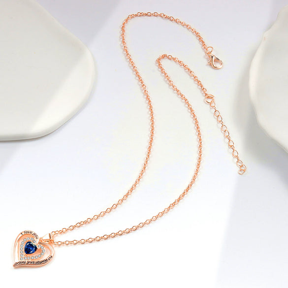Wholesale Copper Heart Geometric Electroplating Snake Bone Chain Necklace For Women