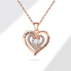 Wholesale Copper Heart Geometric Electroplating Snake Bone Chain Necklace For Women