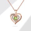 Wholesale Copper Heart Geometric Electroplating Snake Bone Chain Necklace For Women