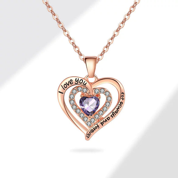 Wholesale Copper Heart Geometric Electroplating Snake Bone Chain Necklace For Women