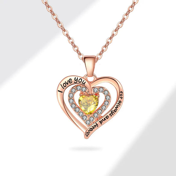 Wholesale Copper Heart Geometric Electroplating Snake Bone Chain Necklace For Women