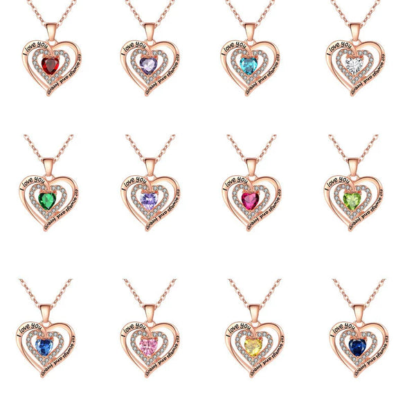 Wholesale Copper Heart Geometric Electroplating Snake Bone Chain Necklace For Women