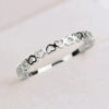 Wholesale Copper Heart Shaped Electroplated Ring And Bracelet Accessories For Female Students