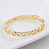 Wholesale Copper Heart Shaped Electroplated Ring And Bracelet Accessories For Female Students