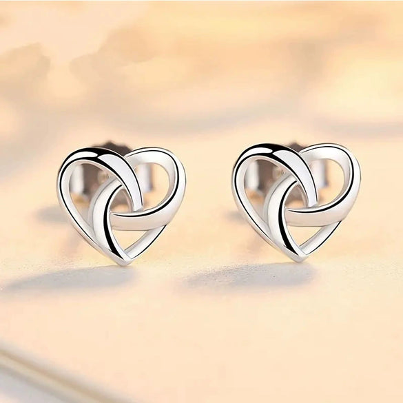 Wholesale Copper Heartshaped Women's Earrings