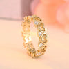 Wholesale Copper Heartshaped Zircon Women's Ring Jewelry