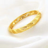 Wholesale Copper Hollow Opening Buckle Bracelet For Women With 18K Gold Plated Electroplating And Geometric Design