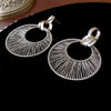Wholesale Copper Hollowout Geometric Circle Earrings For Women