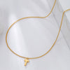 Wholesale Copper Inlaid With Zircon Geometric Cross Handmade Necklace For Women