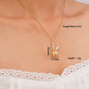 Wholesale Copper Inlaid Zircon Animal Rabbit Pendant Necklace Electroplated Light Luxury For Women