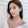 Wholesale Copper Inlaid Zircon Flower Style Ear Clips For Women