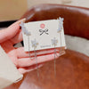 Wholesale Copper Inlaid Zircon Flower Style Ear Clips For Women
