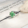 Wholesale Copper Inlaid Zircon Flower Style Women's Ear Piercing Earrings