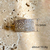 Wholesale Copper Inlaid Zircon Geometric Ring Accessories Light Luxury Style